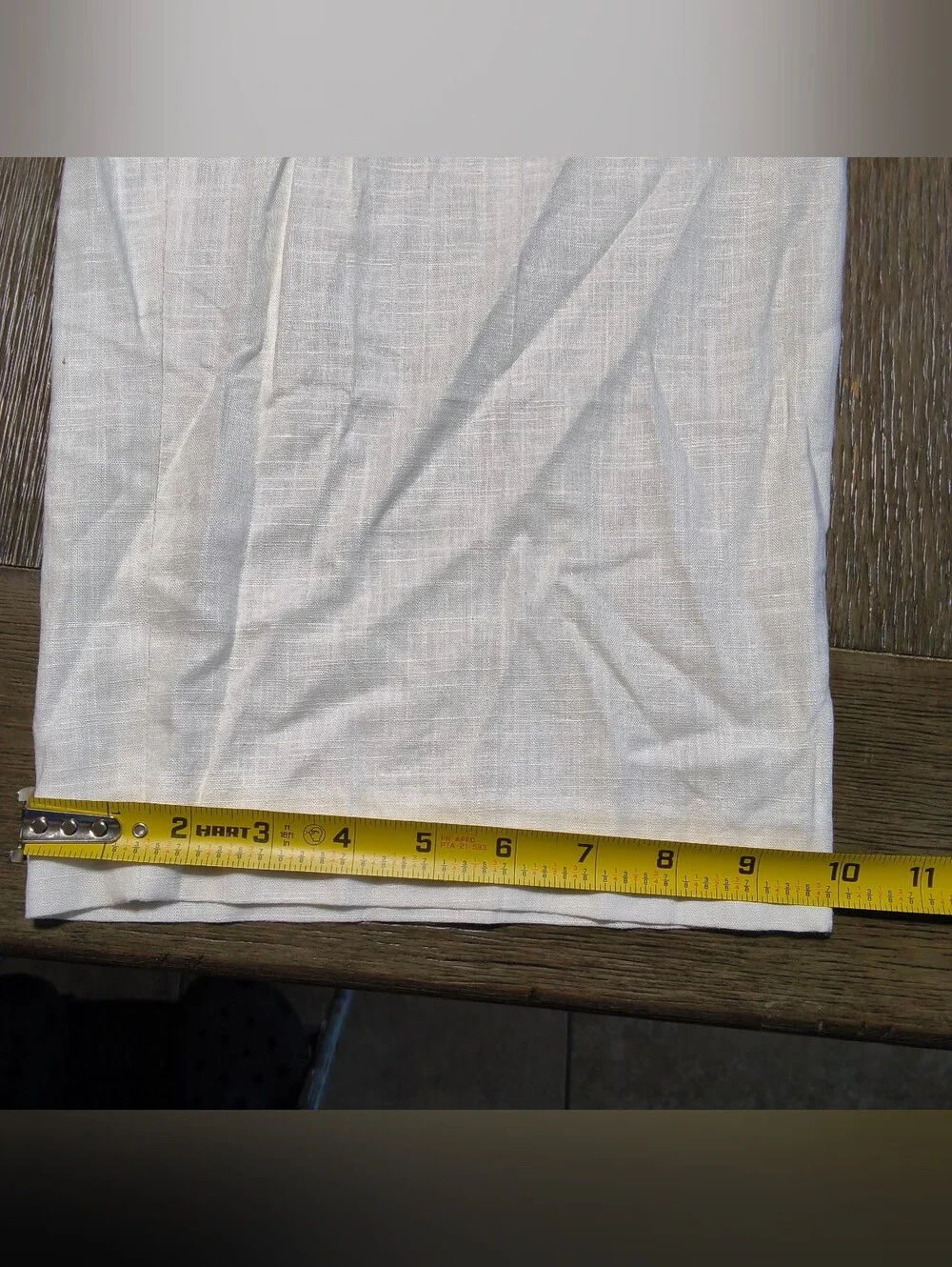 Stacy Adams Men's Linen Stretch Dress Pants White Wrinkle Resistant Size 46